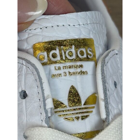Adidas Men\'s Superstart 80s BB2229 Size 10 White Gold Sneakers Shoes NWOB main image 10
